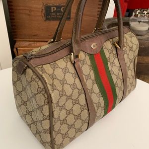 Authentic Vintage Gucci Boston/Doctor Ophidia Bag